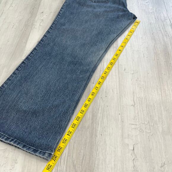 Vintage Cosmopolitan Jeanswear Embroidered Sequin Y2K Denim Bootcut Flare Jeans - Picture 10 of 11